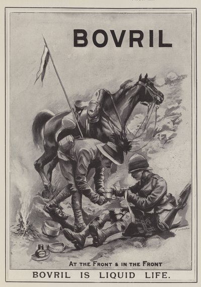Advertisement, Bovril by Frederick William Burton